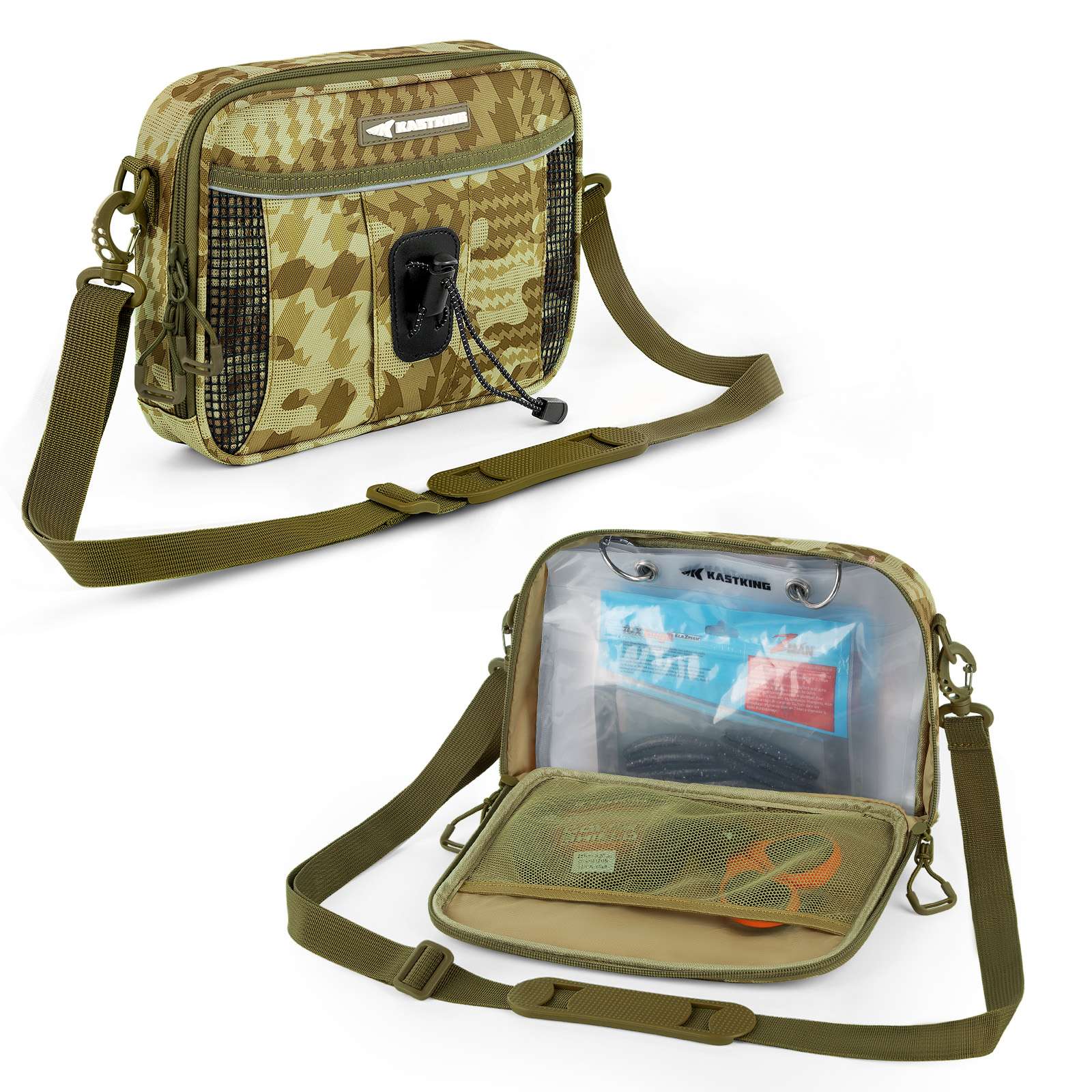 KastKing BaitSpace Detachable Bait Binder Tackle Bag - Image 3
