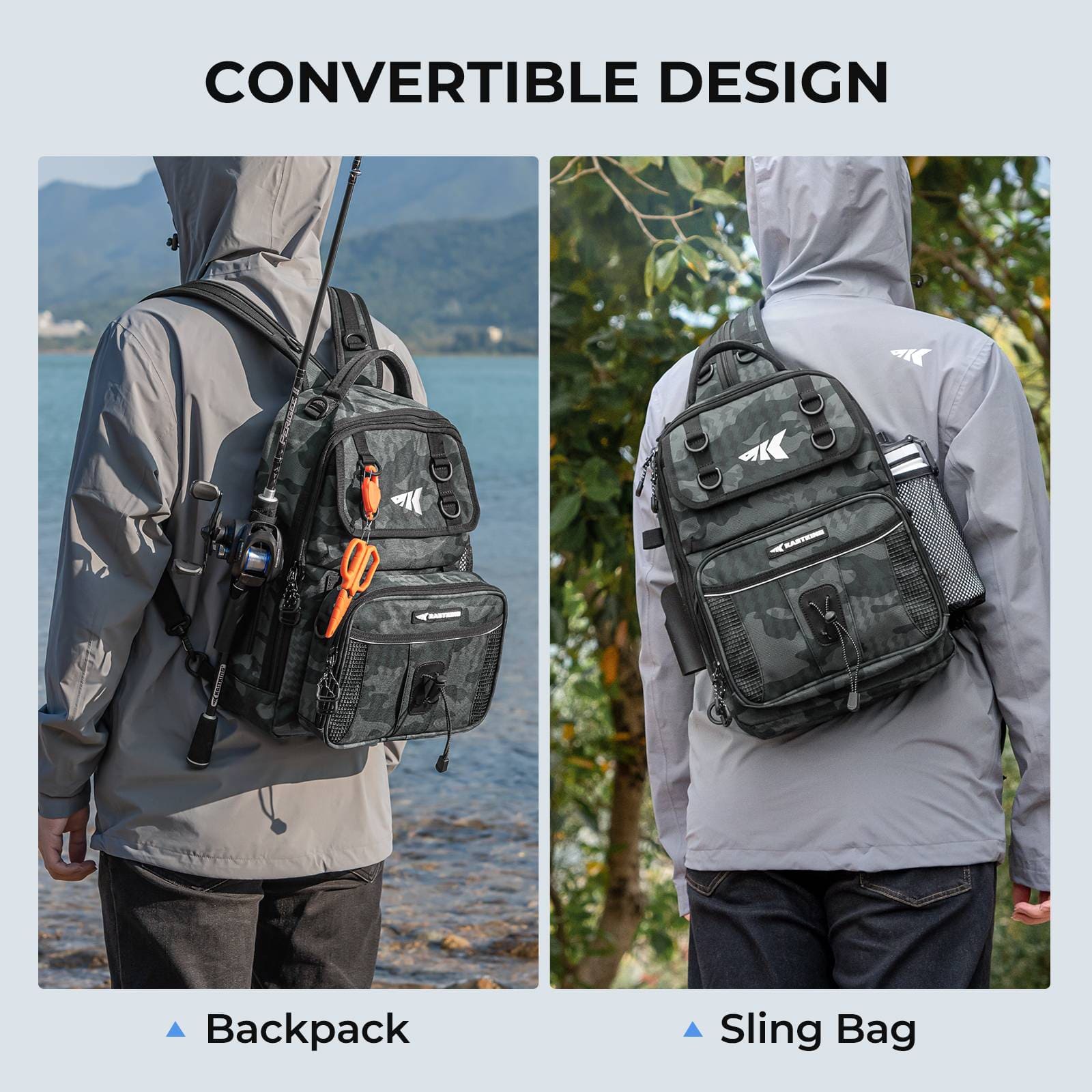 KastKing BaitSpace Fishing Sling Bag - Image 9