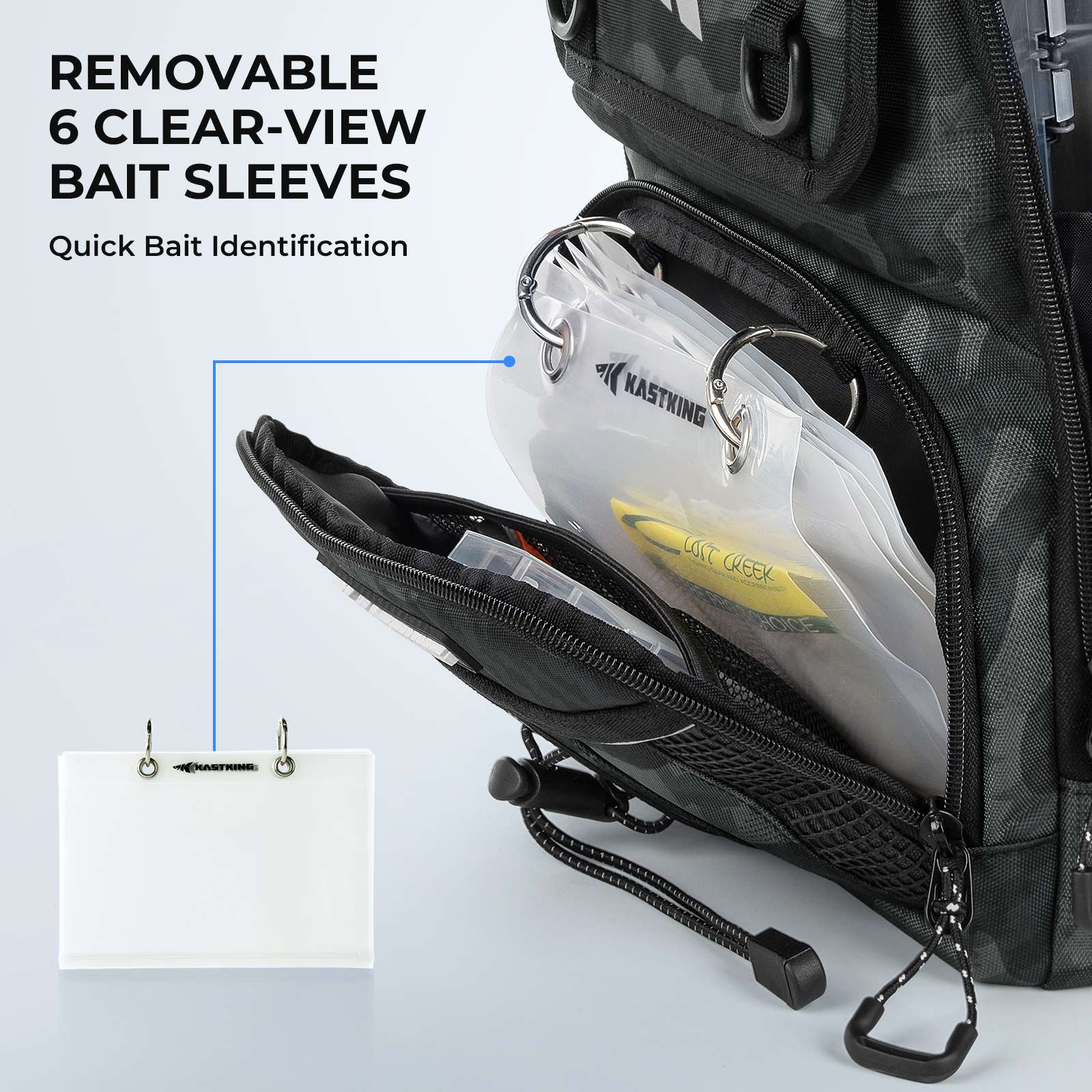 KastKing BaitSpace Fishing Sling Bag - Image 15