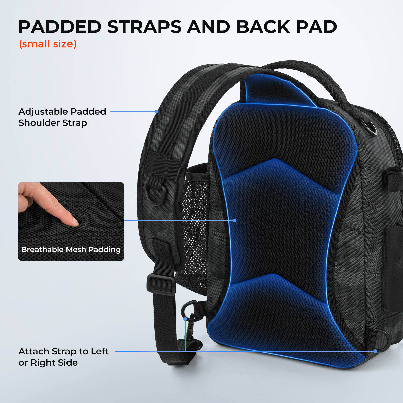 KastKing BaitSpace Fishing Sling Bag - Image 14