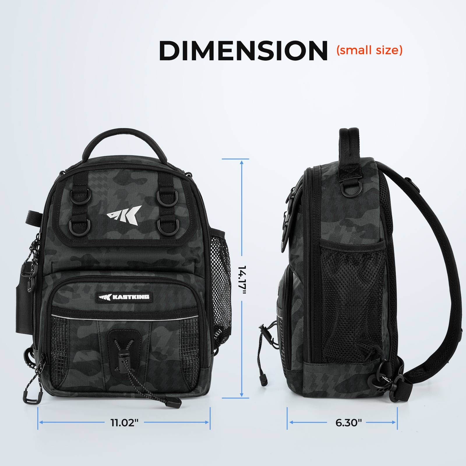 KastKing BaitSpace Fishing Sling Bag - Image 16