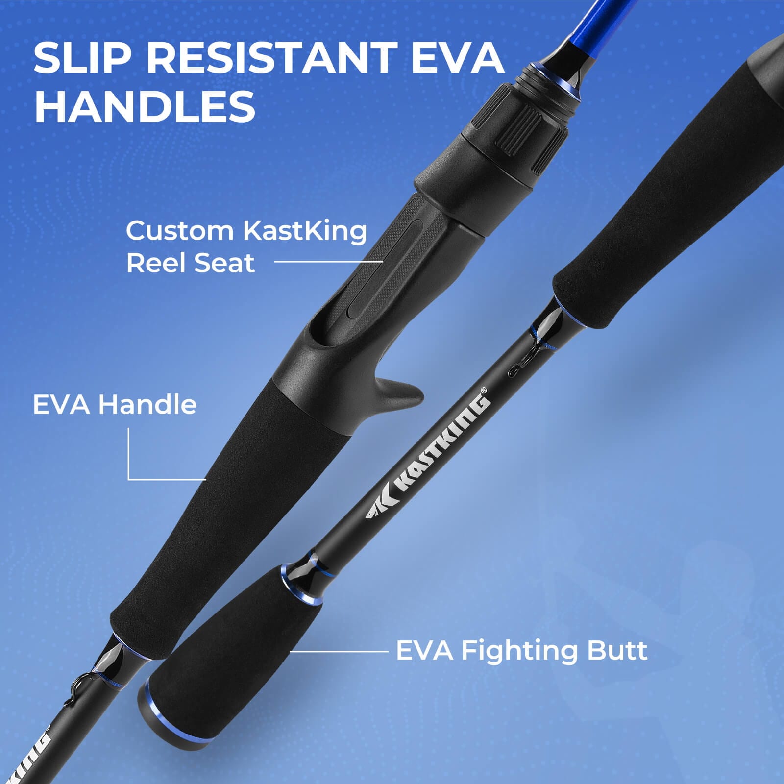 KastKing Centron Baitcasting Rod and Reel Combo - Image 5