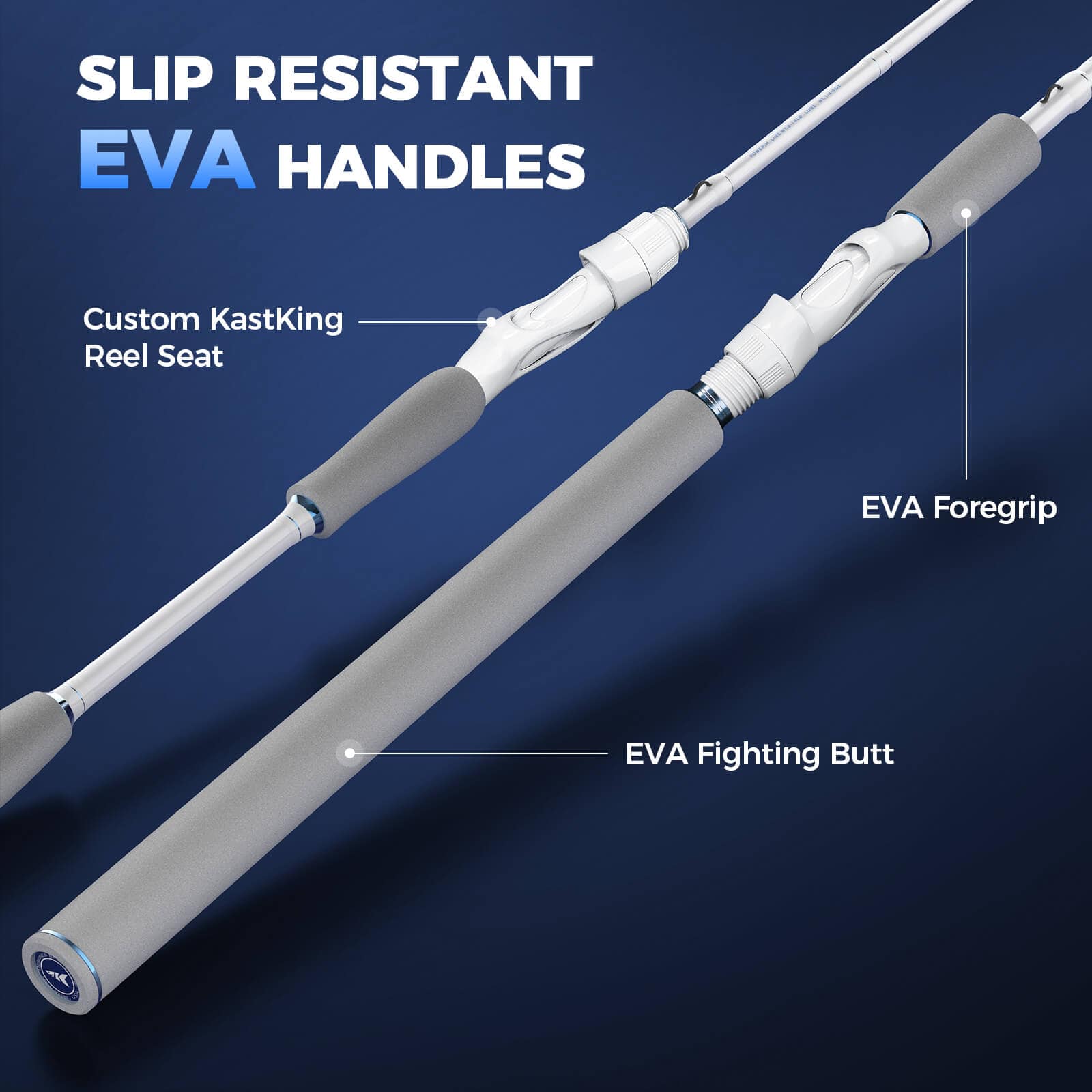 KastKing Centron Lite Twin-Tip Spinning Rods - Image 5