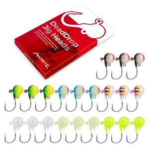 MadBite Dead Drop Jig Heads for Fishing