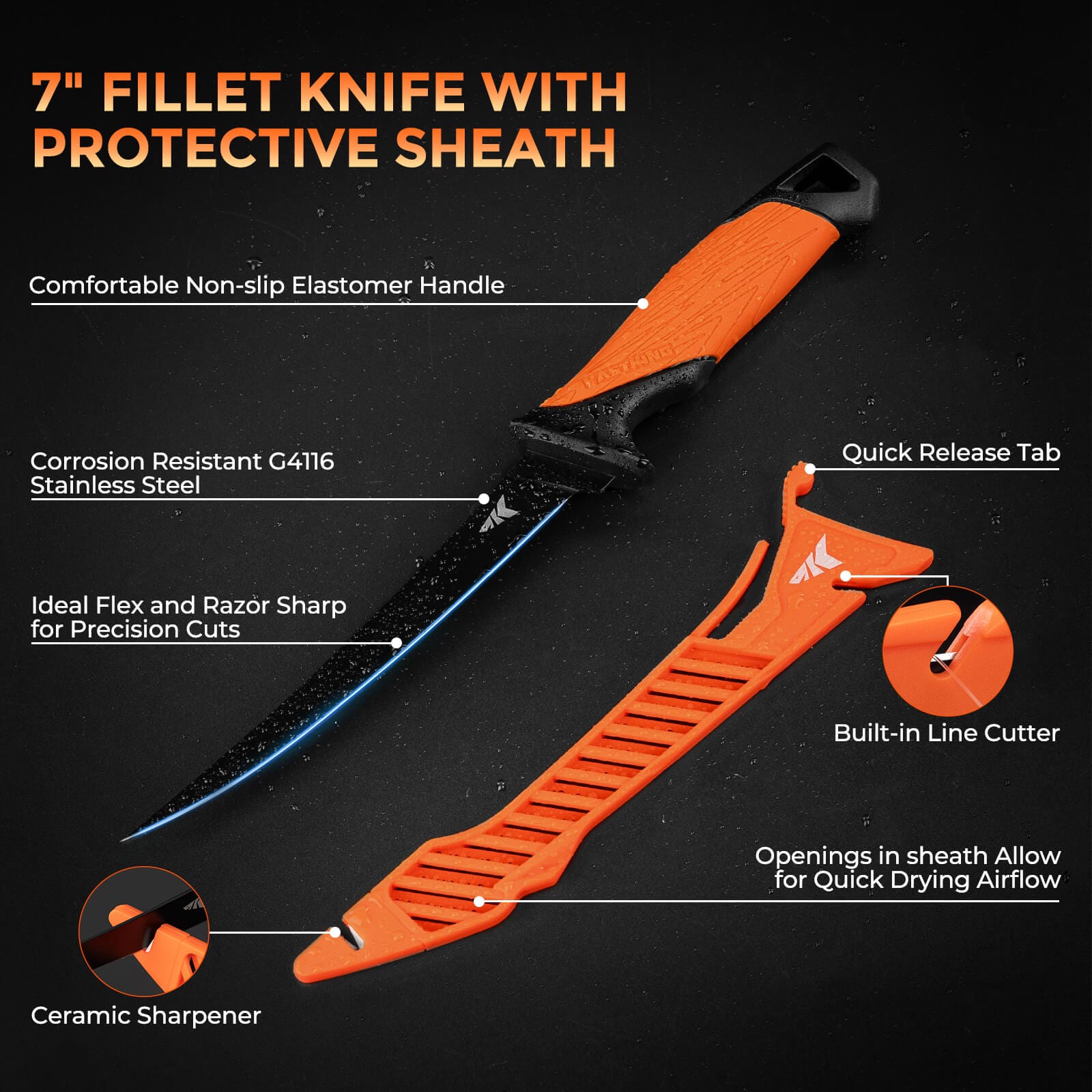 KastKing EZ Fillet Fish Fillet Mat or Combo - Image 14