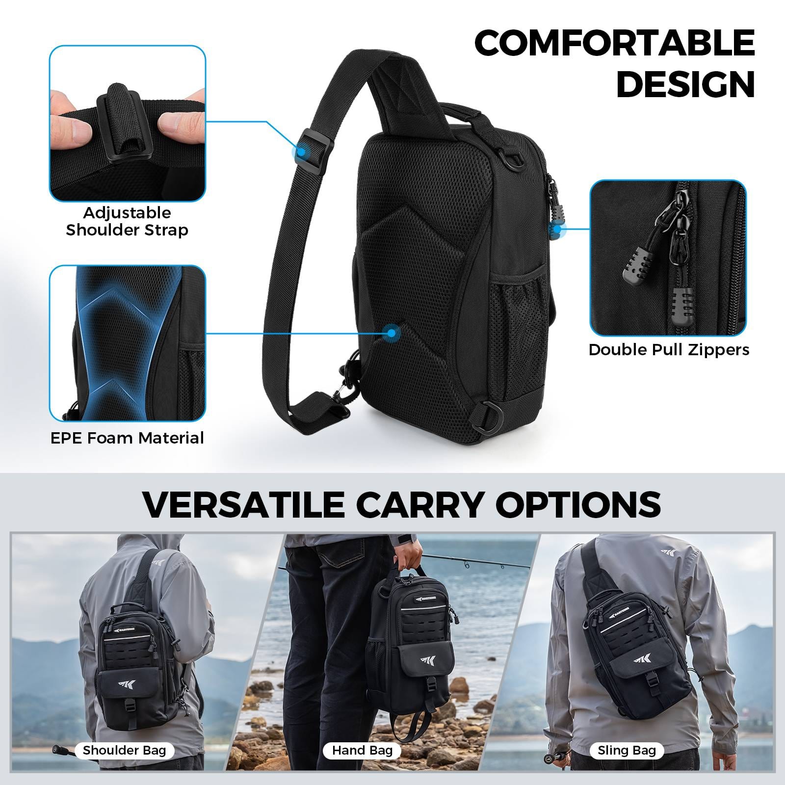 KastKing Everyday Essential Fishing Backpack & Tool Set - Image 5