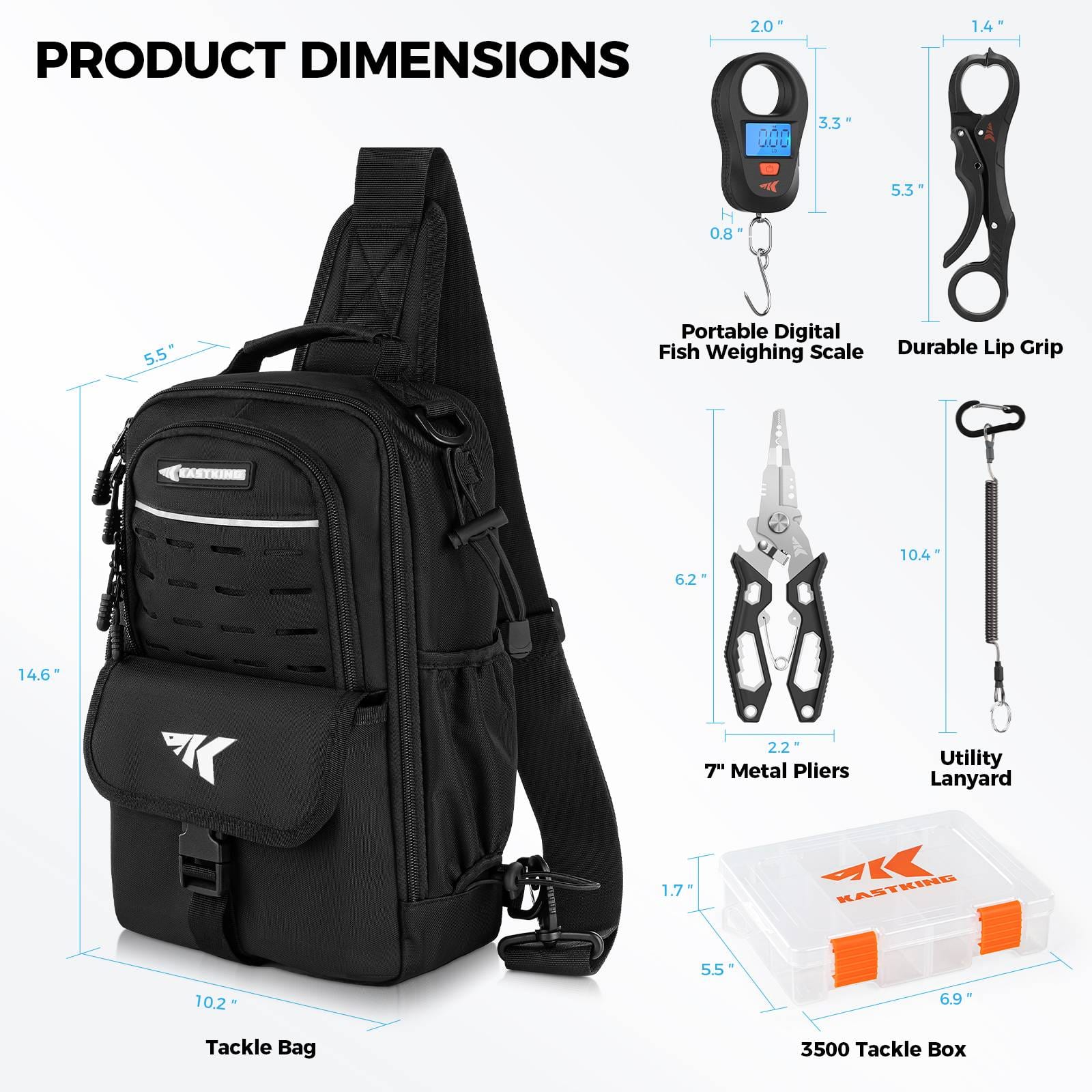 KastKing Everyday Essential Fishing Backpack & Tool Set - Image 10