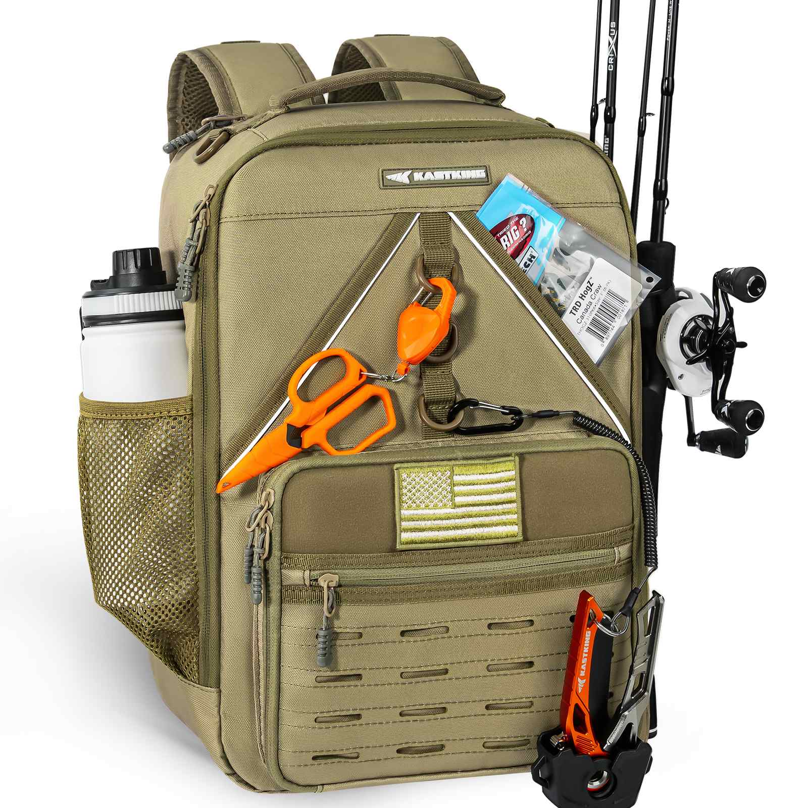 KastKing KarryAll KastMate Fishing Tackle Backpack - Image 5