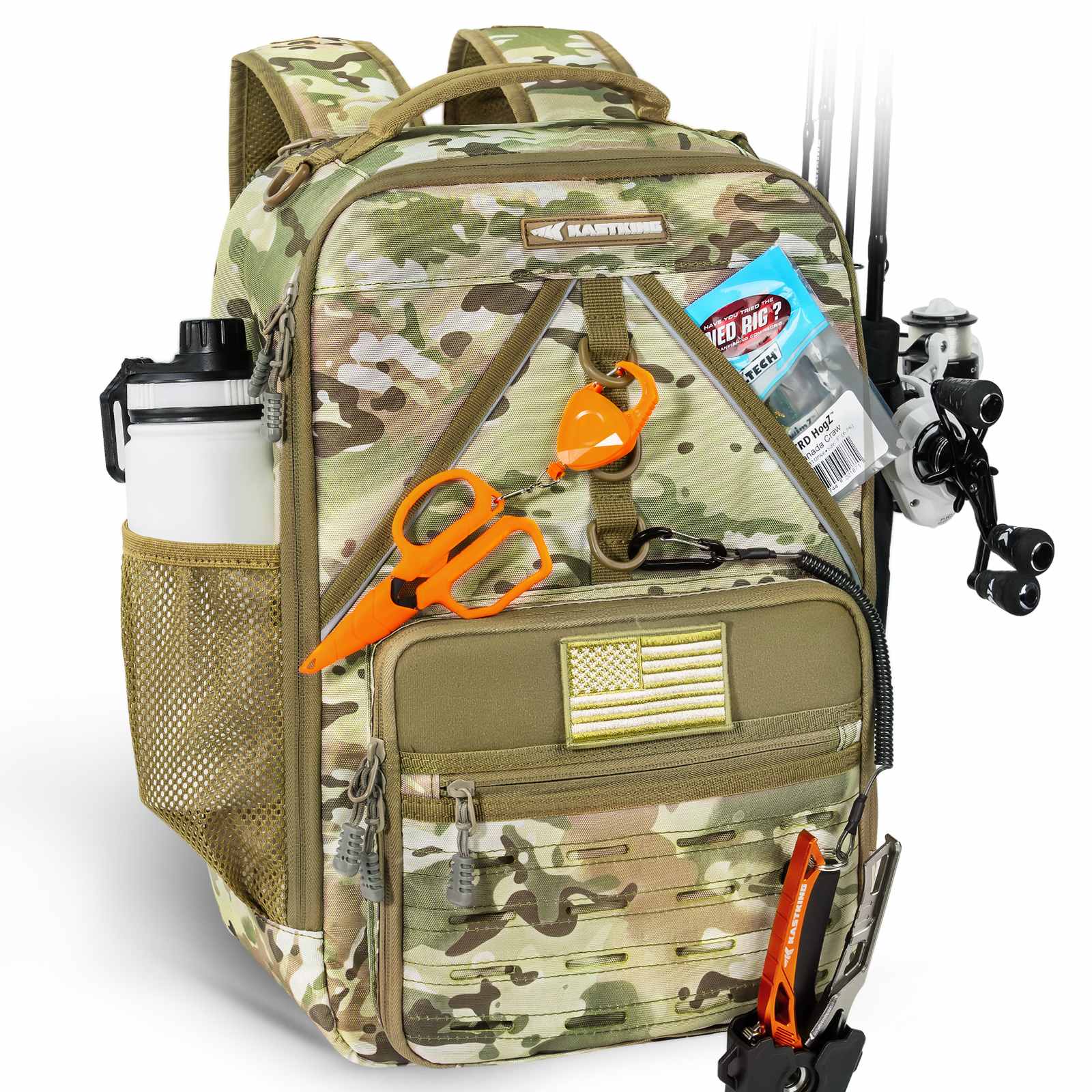 KastKing KarryAll KastMate Fishing Tackle Backpack - Image 6