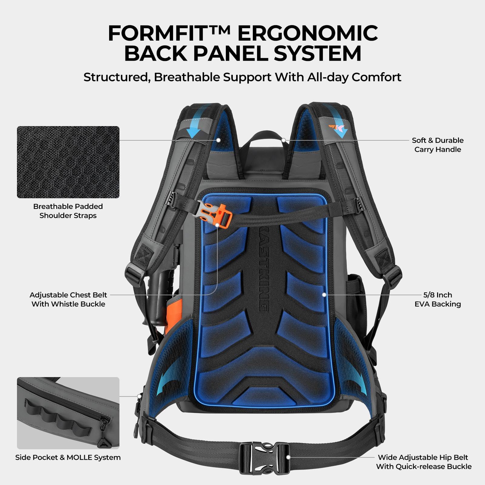 KastKing All Weather Fishing Tackle Backpack - Image 5