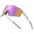 Gloss Crystal Frame / Smoke Lavender Mirror