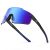 Black Frame / Smoke Cobalt Mirror