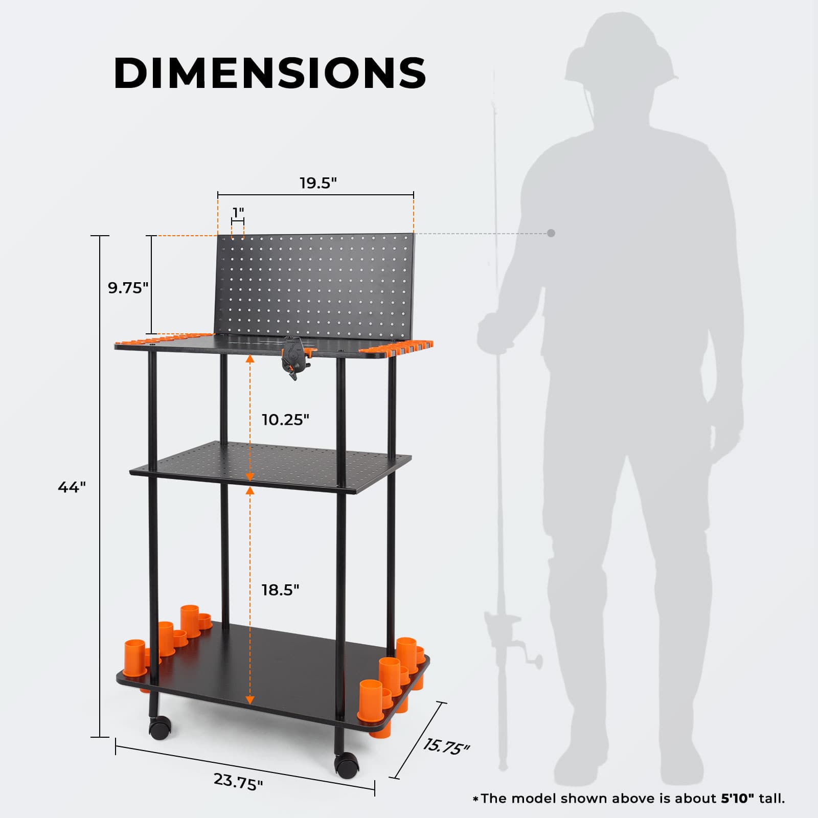 KastKing Gear Trolley Rod Rack - Image 14