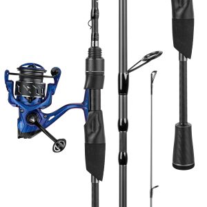 KastKing Kestrel SE Spin Finesse Spinning Rod and Reel Combo