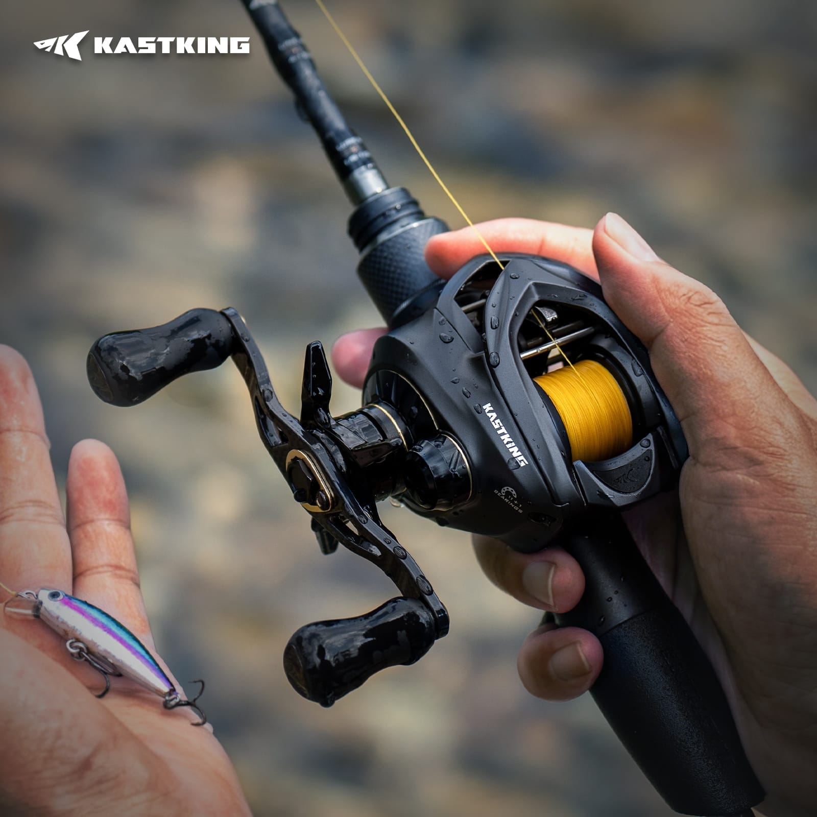 KastKing Kestrel Ultimate Bait Finesse System Baitcasting Reel - Image 15