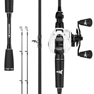 KastKing Lethal Phantom Twin-Tip Baitcaster Rod and Reel Combo