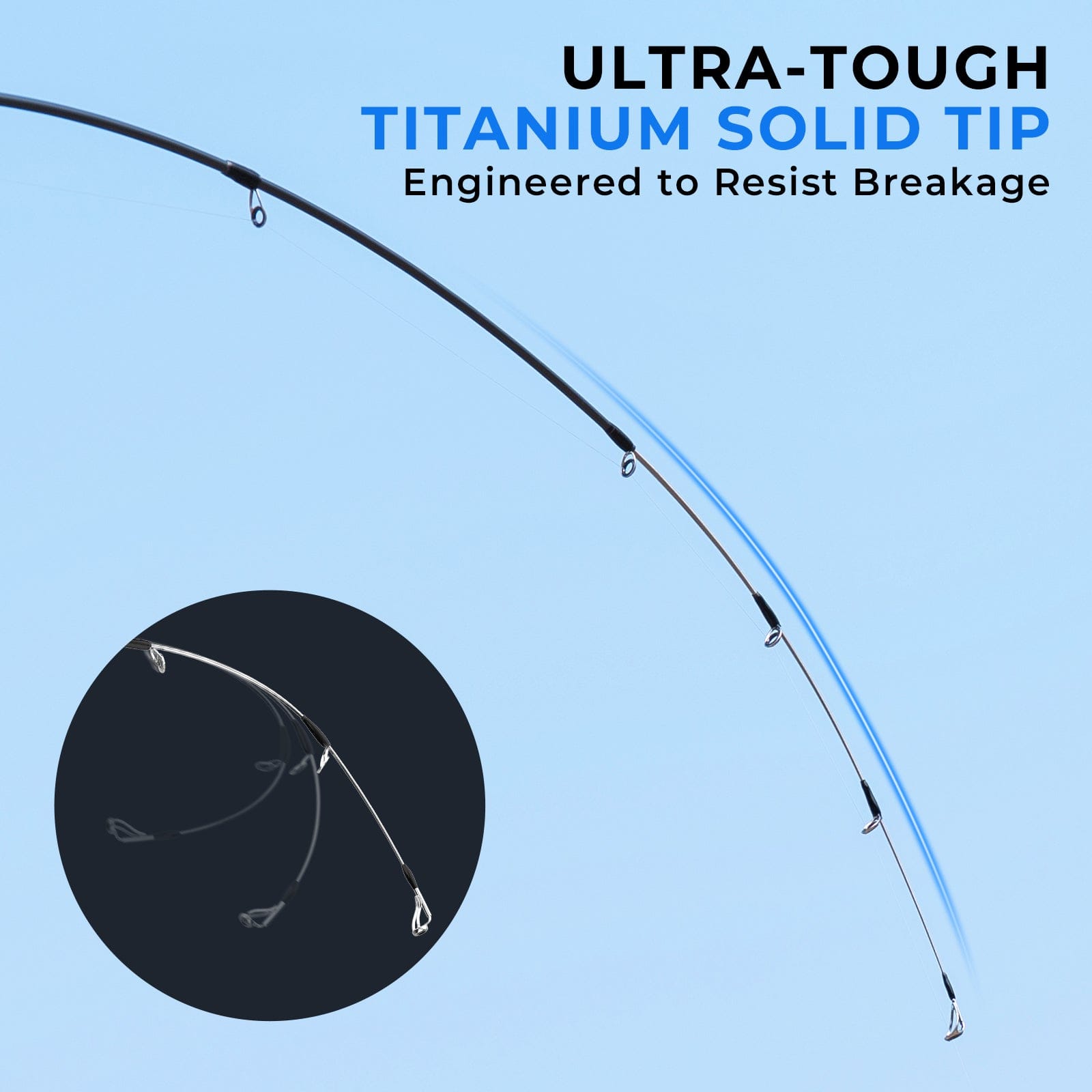 KastKing Megatron Titanium Telescopic Spinning Rod - Image 4
