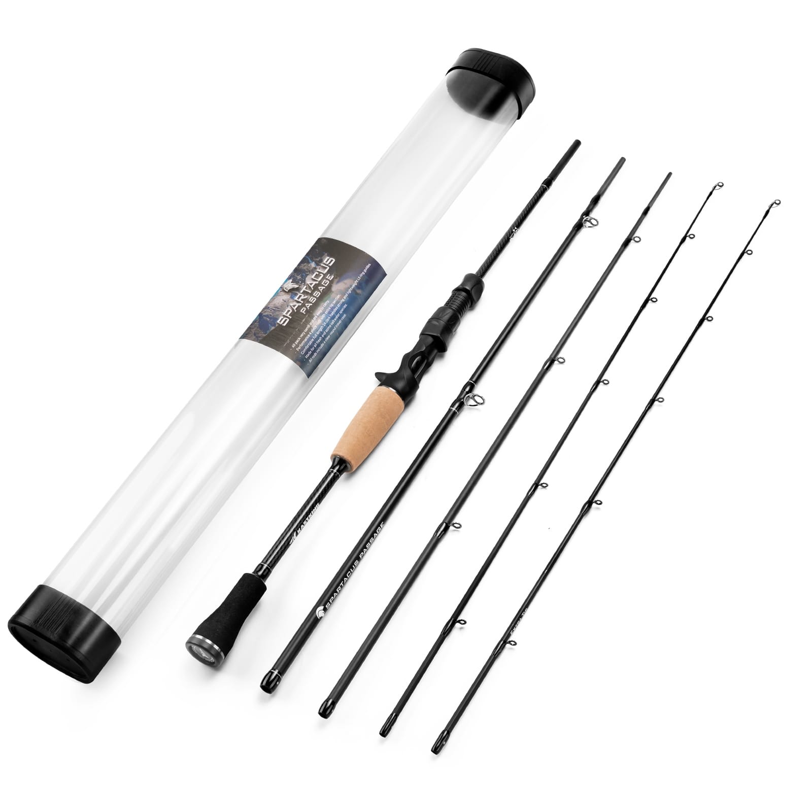 KastKing Spartacus Passage Travel Twin-Tip Casting Rods - Image 3