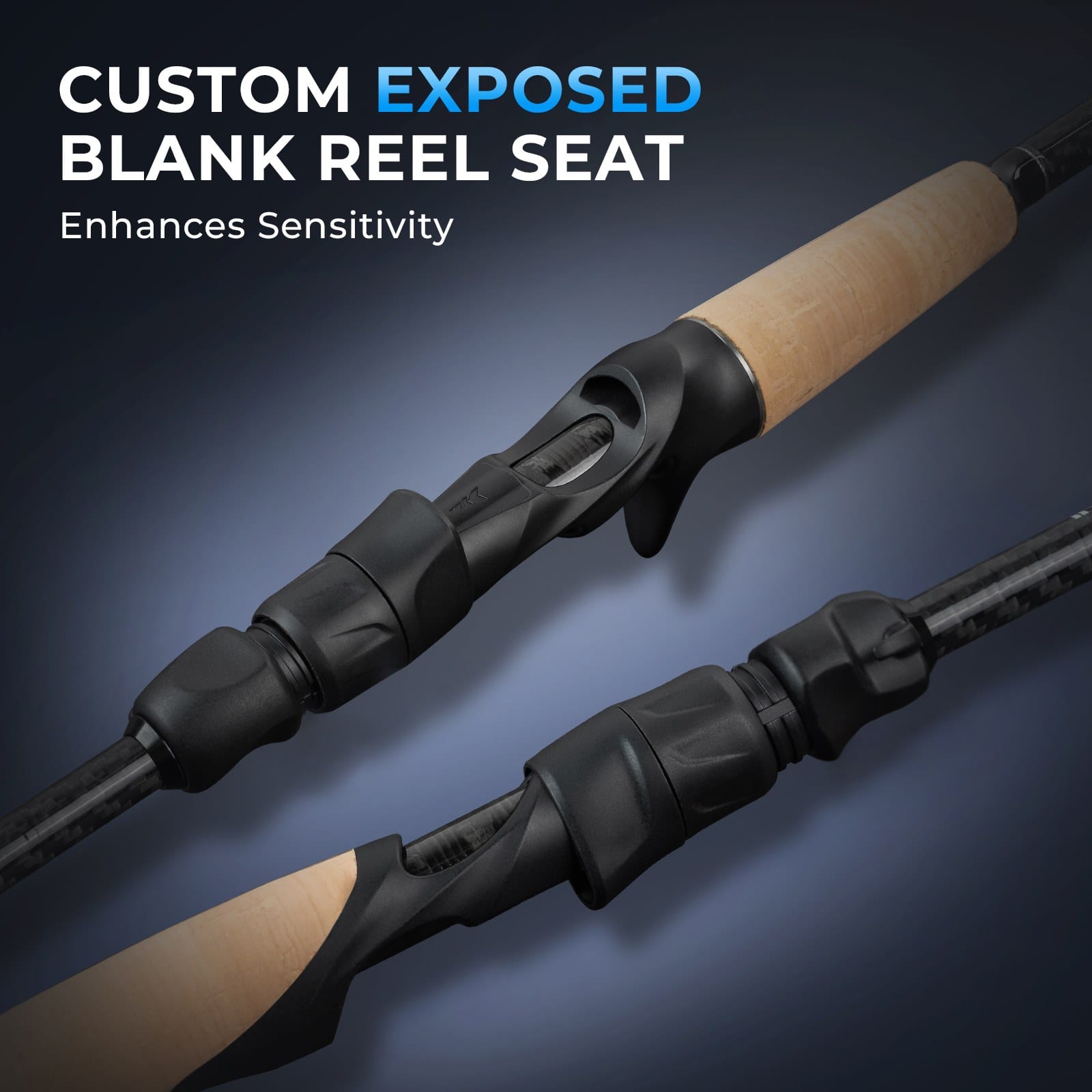 KastKing Spartacus Passage Travel Twin-Tip Casting Rods - Image 8