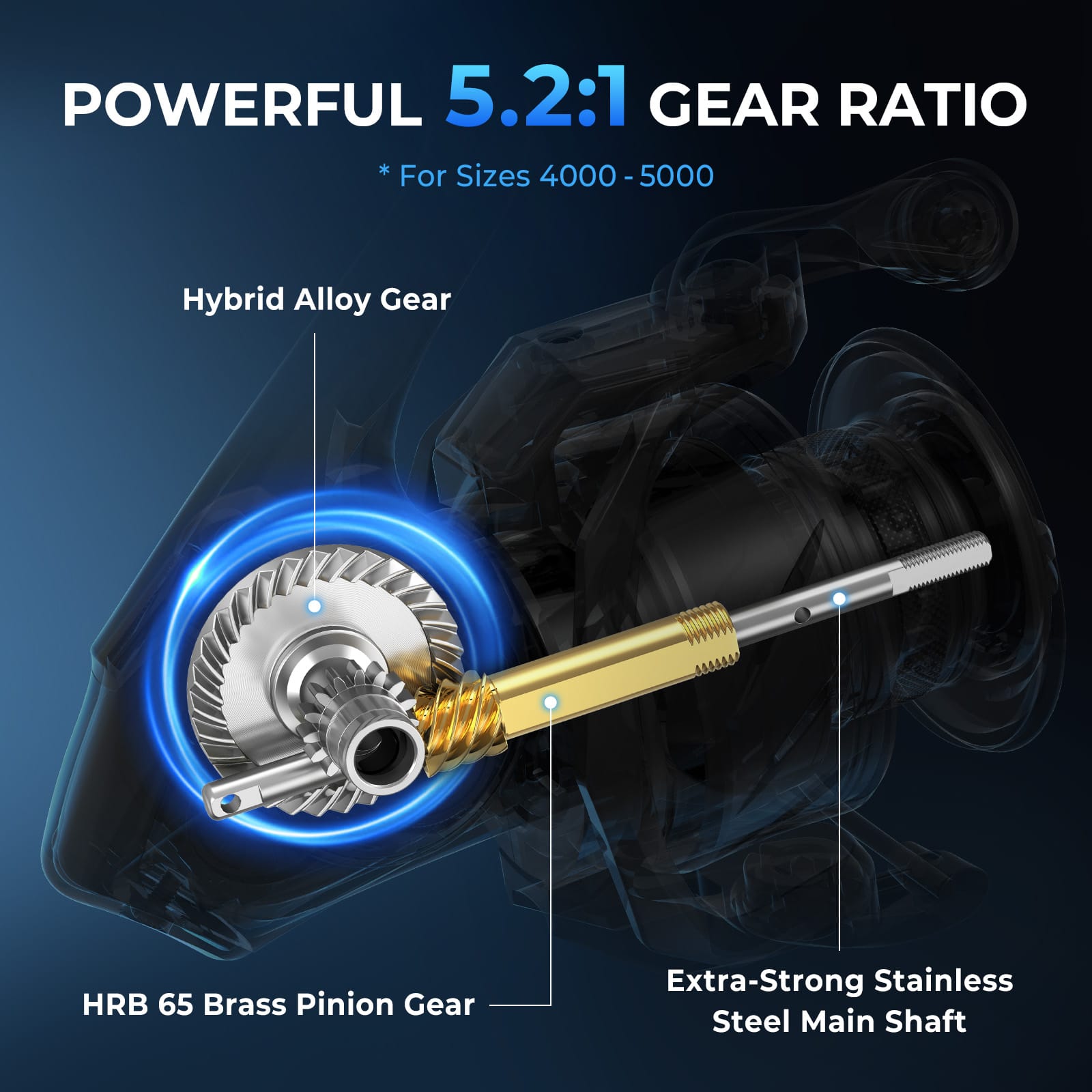 KastKing Verus Spinning Fishing Reel - Image 8