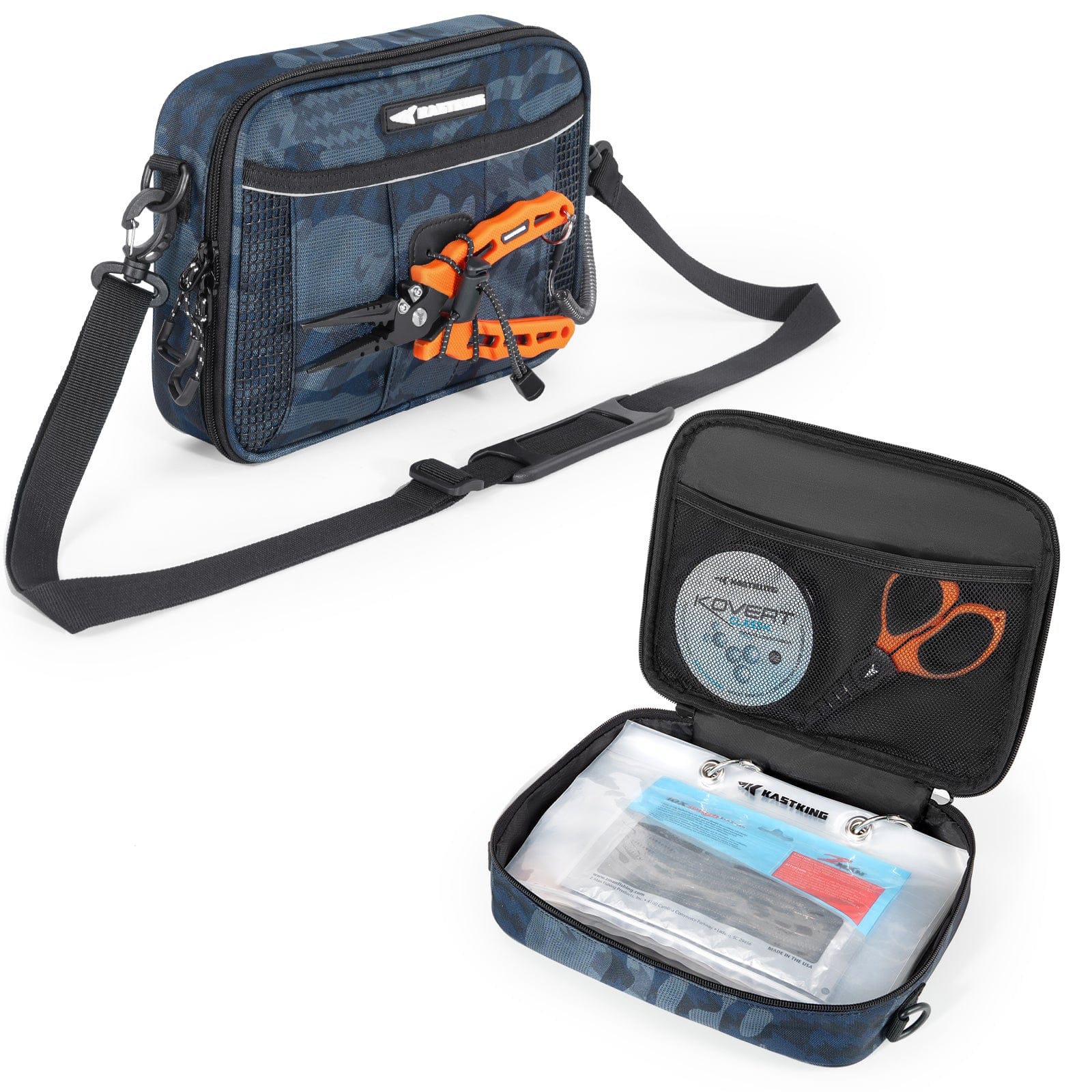 KastKing BaitSpace Detachable Bait Binder Tackle Bag - Image 2