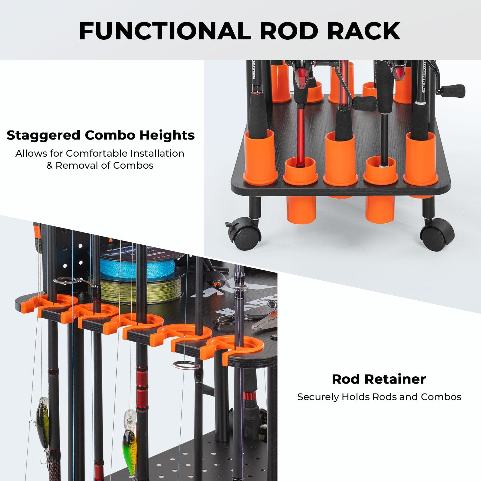 KastKing Gear Trolley Rod Rack - Image 9