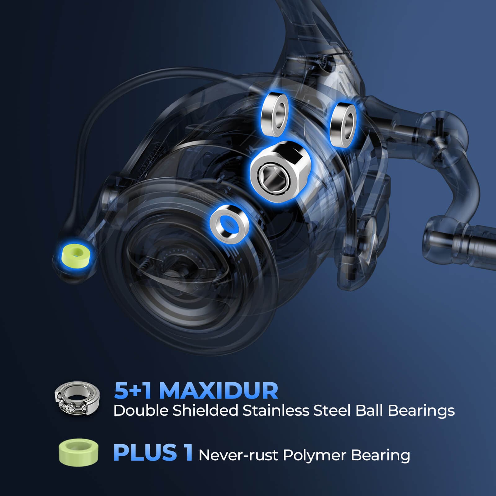 KastKing ReKon Saltwater Spinning Reel - Image 11