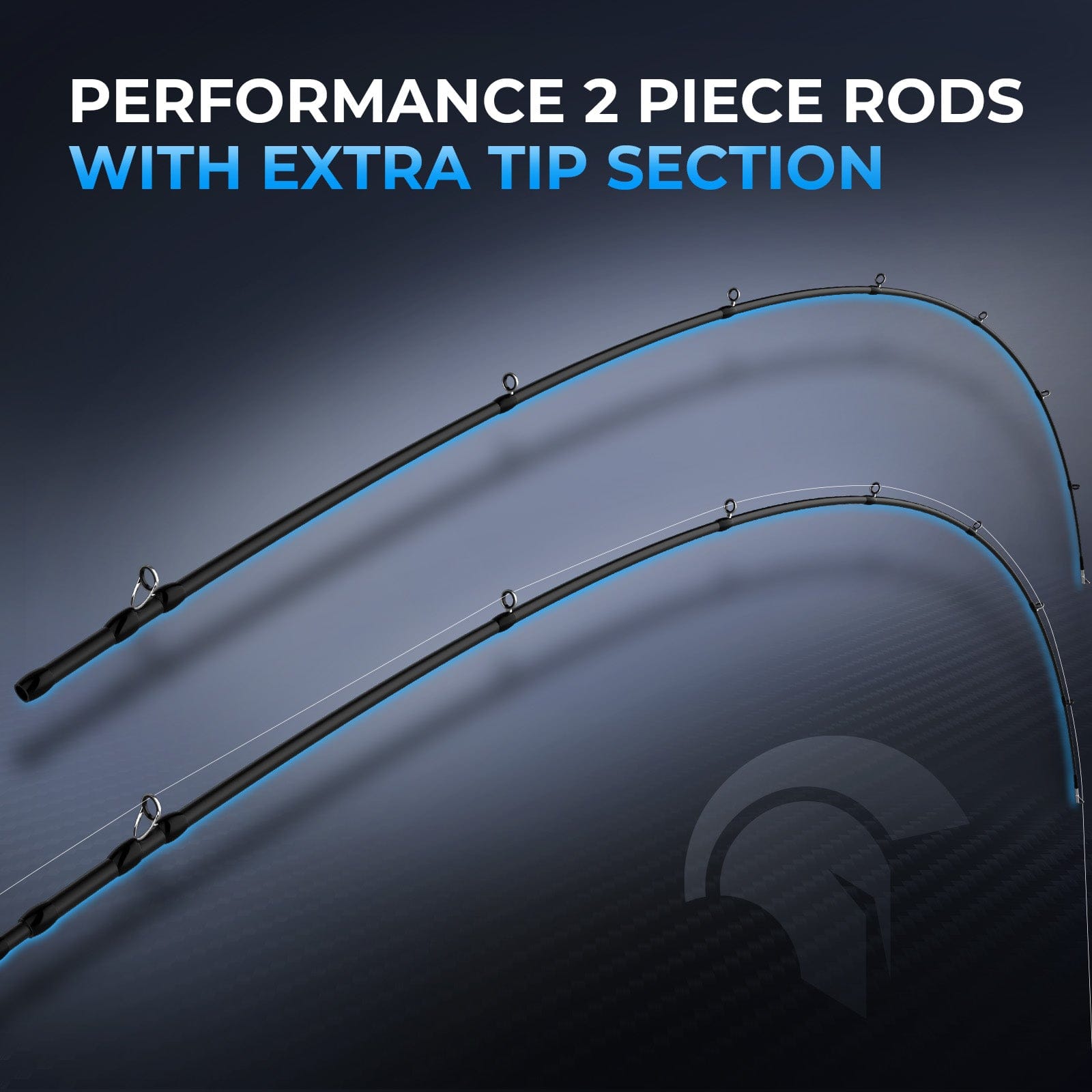 KastKing Spartacus II Plus Twin-Tip Casting Rod - Image 7