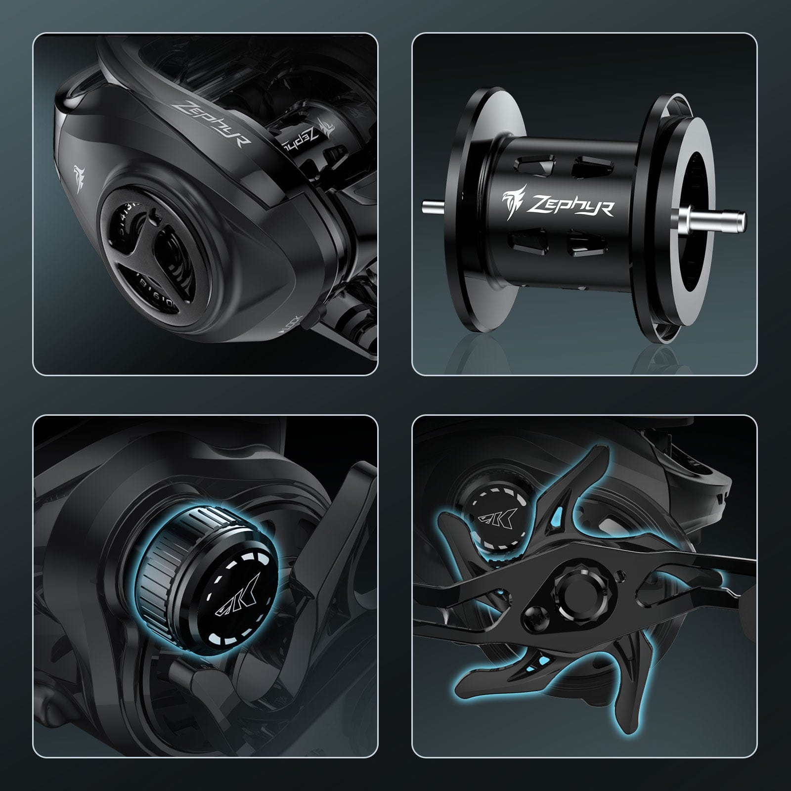 KastKing Zephyr Baitcasting Reel - Image 14