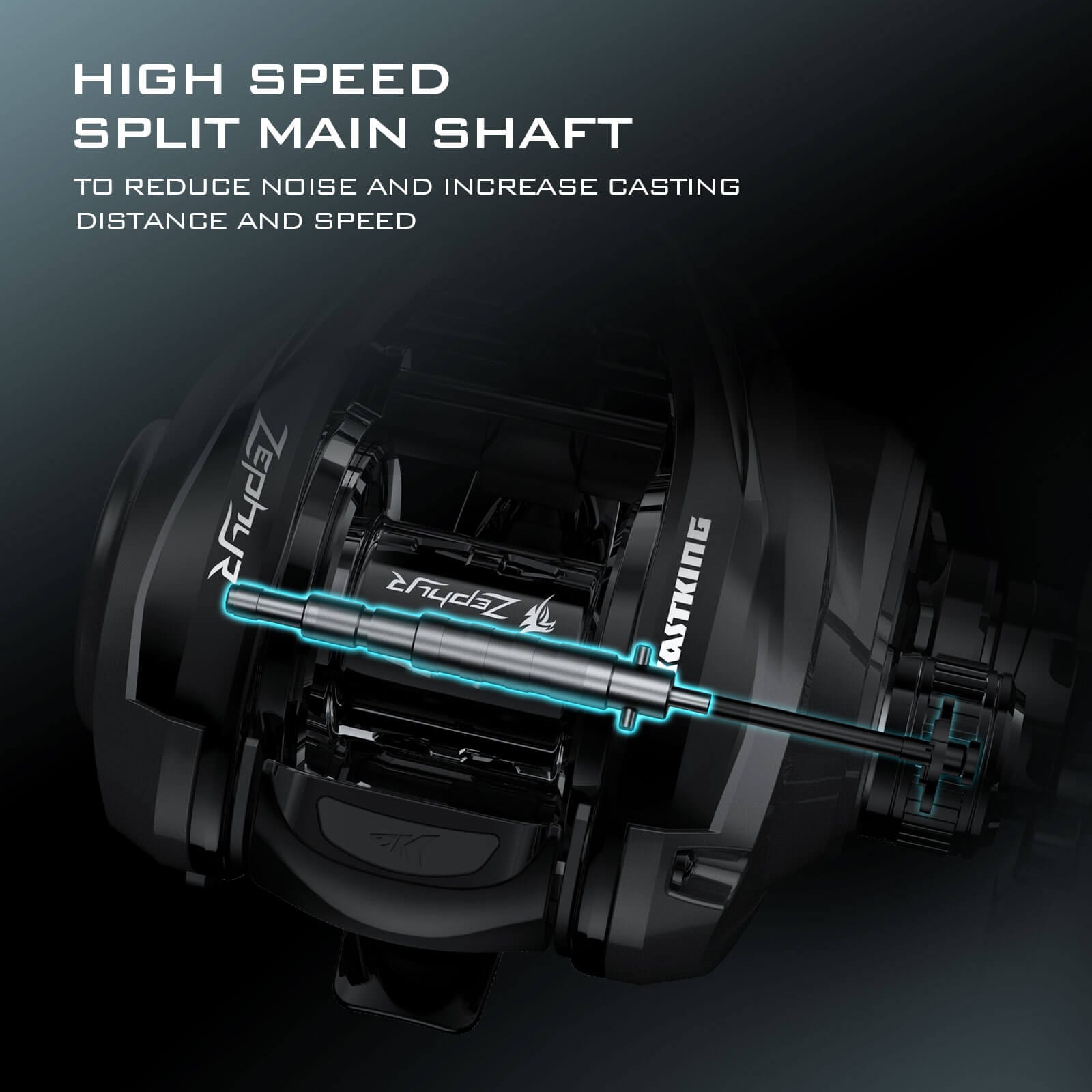 KastKing Zephyr Baitcasting Reel - Image 9