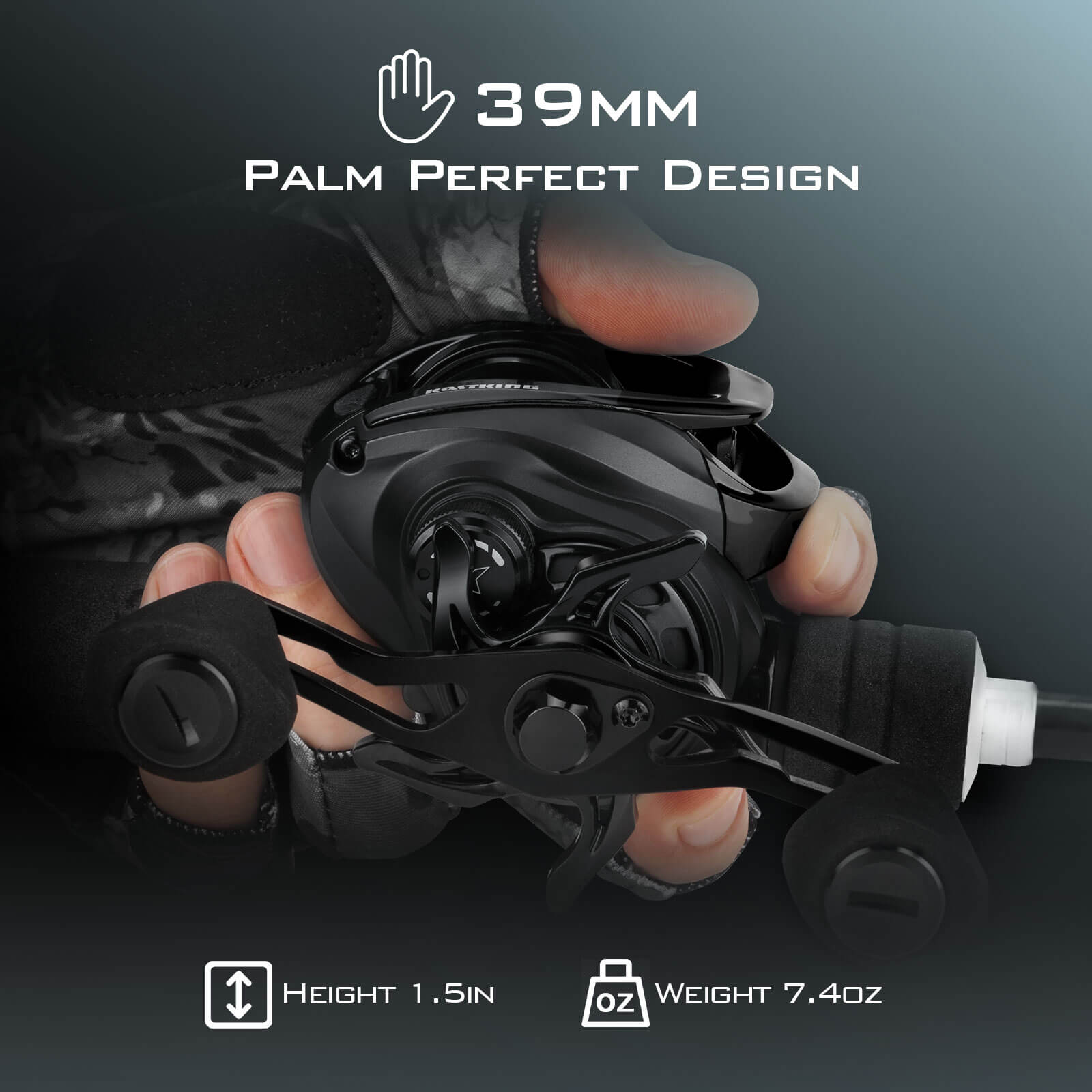 KastKing Zephyr Baitcasting Reel - Image 6