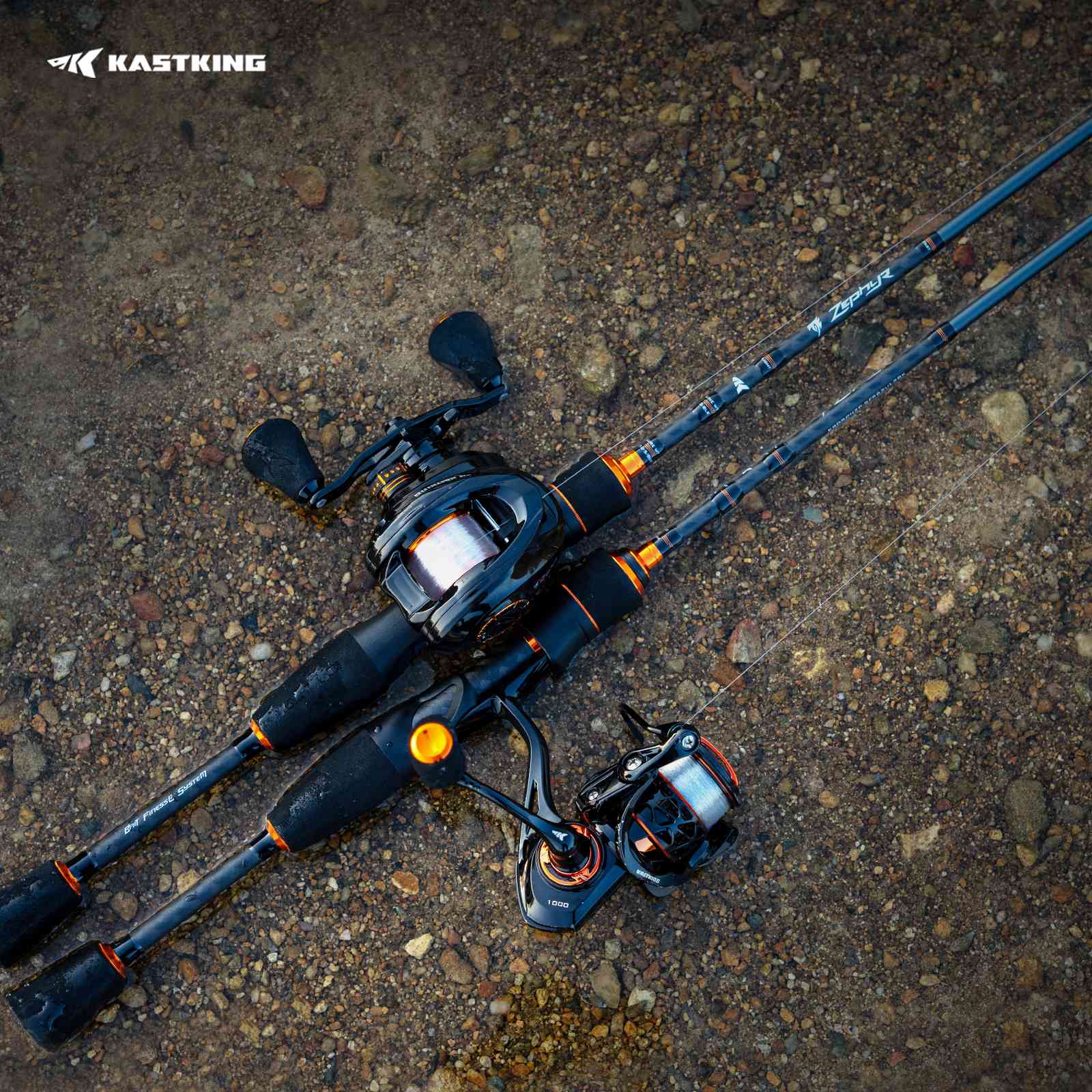 KastKing Zephyr Spin Finesse Twin-Tip Spinning Rod - Image 13